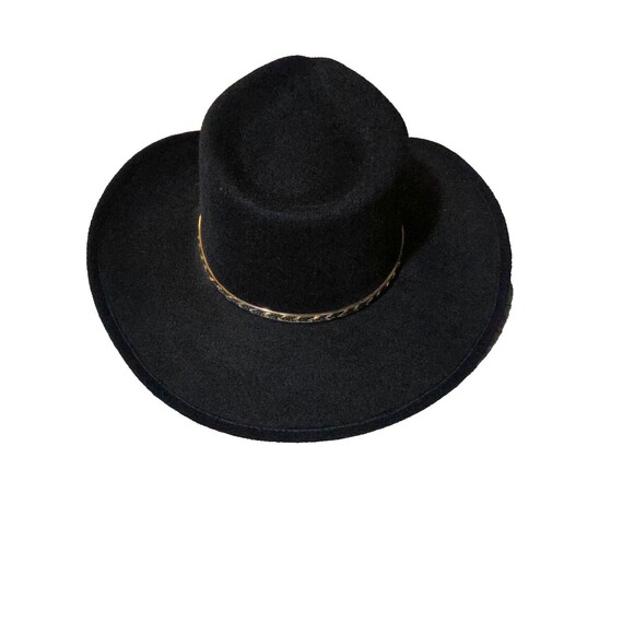 Pigalle Arlop Hat Made In Mexico Black Felt - Picture 4 of 7